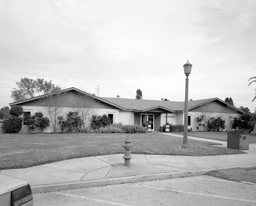 Historic Photo : MacDill Air Force Base, Library, 2313 Florida Keys Avenue, Tampa, Hillsborough County, FL 1 Photograph