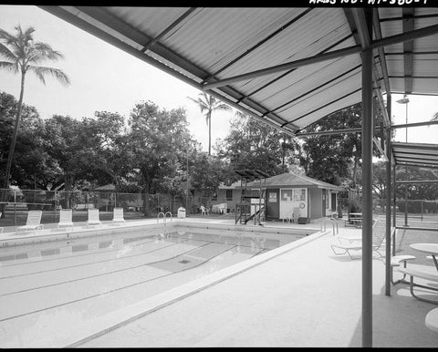 U.S. Naval Base, Pearl Harbor, Officers' Swimming Pool, Saratoga Boulevard between Princeton Place & Lexington Boulevard, Pearl City, Honolulu County, HI 1