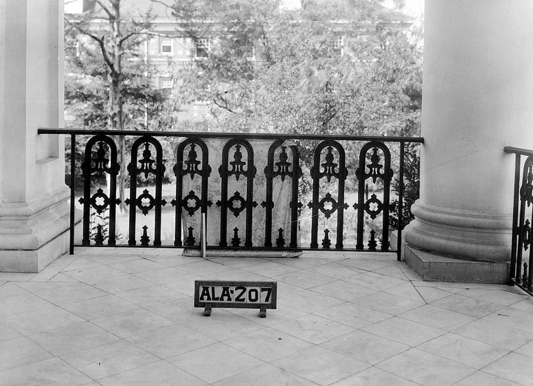 Historic Photo : University of Alabama, President's House, University Boulevard, Tuscaloosa, Tuscaloosa County, AL 10 Photograph