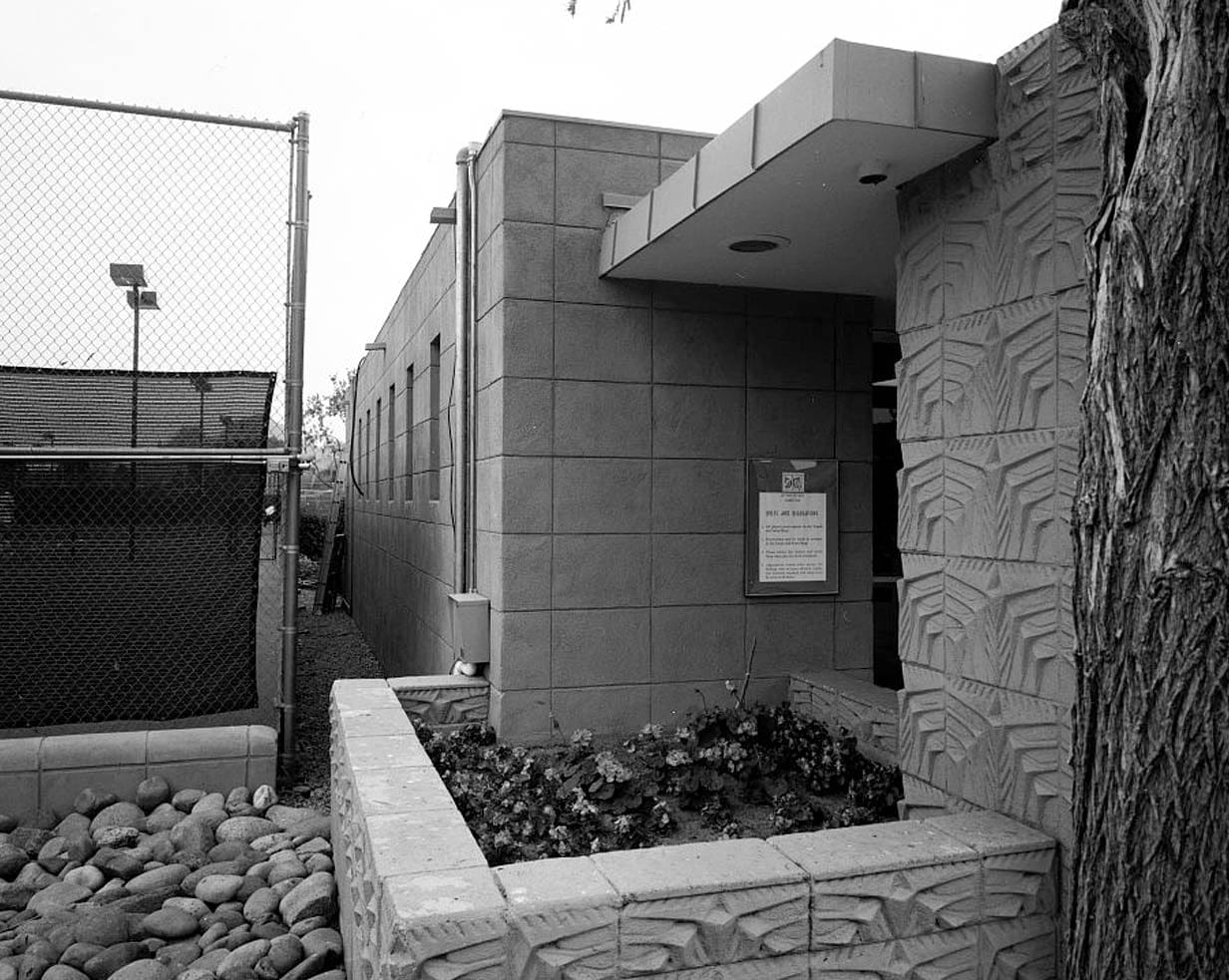 Historic Photo : Arizona Biltmore, Bathhouse & Cabanas, Northeast Corner, Twenty-fourth Street & Missouri Avenue, Phoenix, Maricopa County, AZ 8 Photograph