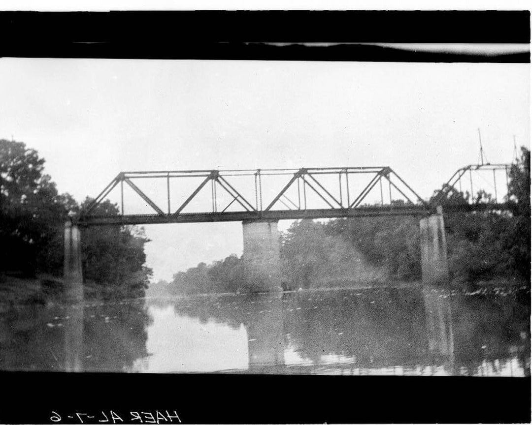 Historic Photo : Bridges of the Upper Tombigbee River Valley, Cochrane, Pickens County, AL 2 Photograph