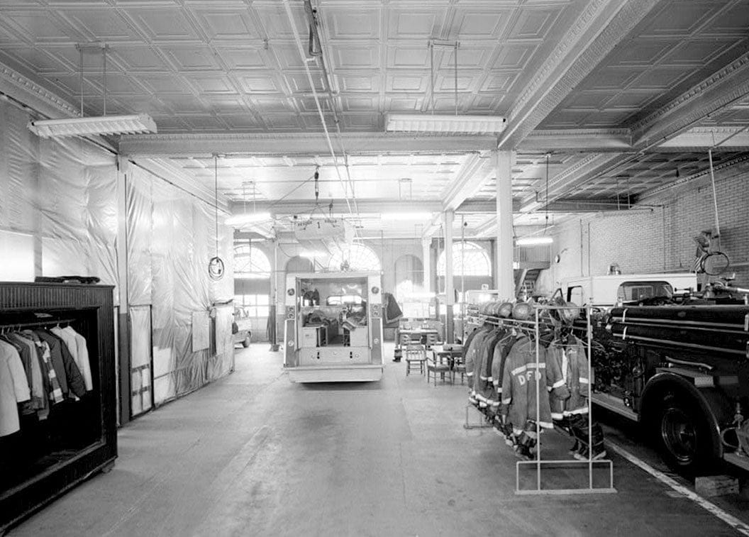 Historic Photo : Engine Company Number Two, Firehouse, 719 Twelfth Street Northwest, Washington, District of Columbia, DC 1 Photograph