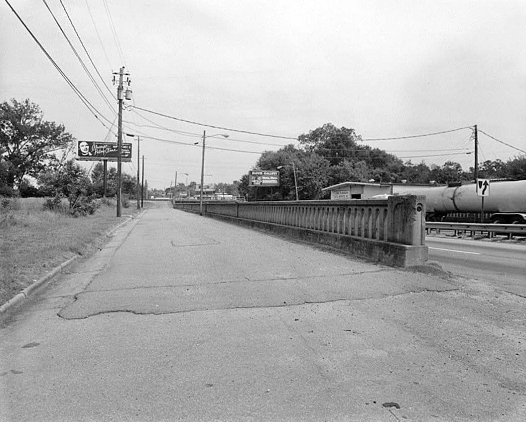 Historic Photo : Georgia DOT Bridge No. 215-00001D-00936N, Spanning US 27, State Route 1 & Fourth Avenue, Columbus, Muscogee County, GA 3 Photograph