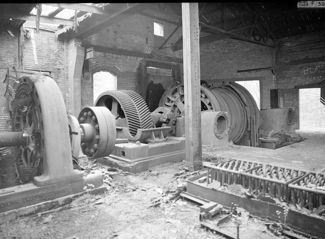 Historic Photo : Sloss Red Ore Mine No. 2, Hoist House, Birmingham, Jefferson County, AL 2 Photograph