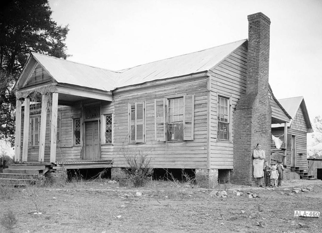 Historic Photo : Mardis House, U.S. Highway 231, Talladega, Talladega County, AL 2 Photograph