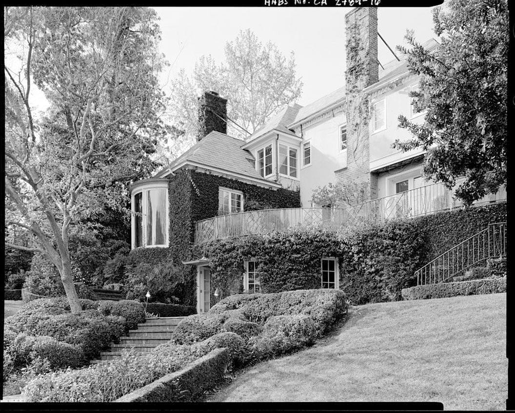 Historic Photo : Morris Landau House, 638 North Faring Road, Los Angeles, Los Angeles County, CA 11 Photograph