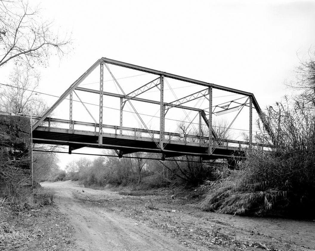 Historic Photo : Pacheco Creek Bridge, San Felipe Road ,spanning Pacheco Creek, San Felipe, Santa Clara County, CA 2 Photograph