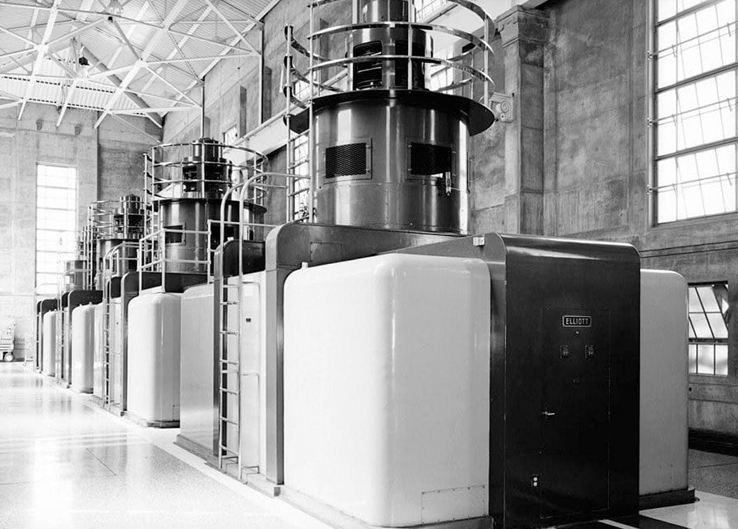 Historic Photo : Whitsett Pump Plant, West side of Colorado River, north of Parker Dam, Parker Dam, San Bernardino County, CA 3 Photograph