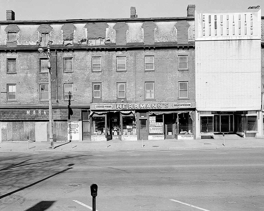 Historic Photo : Exchange Block, 108-150 Main Street, Middletown, Middlesex County, CT 3 Photograph