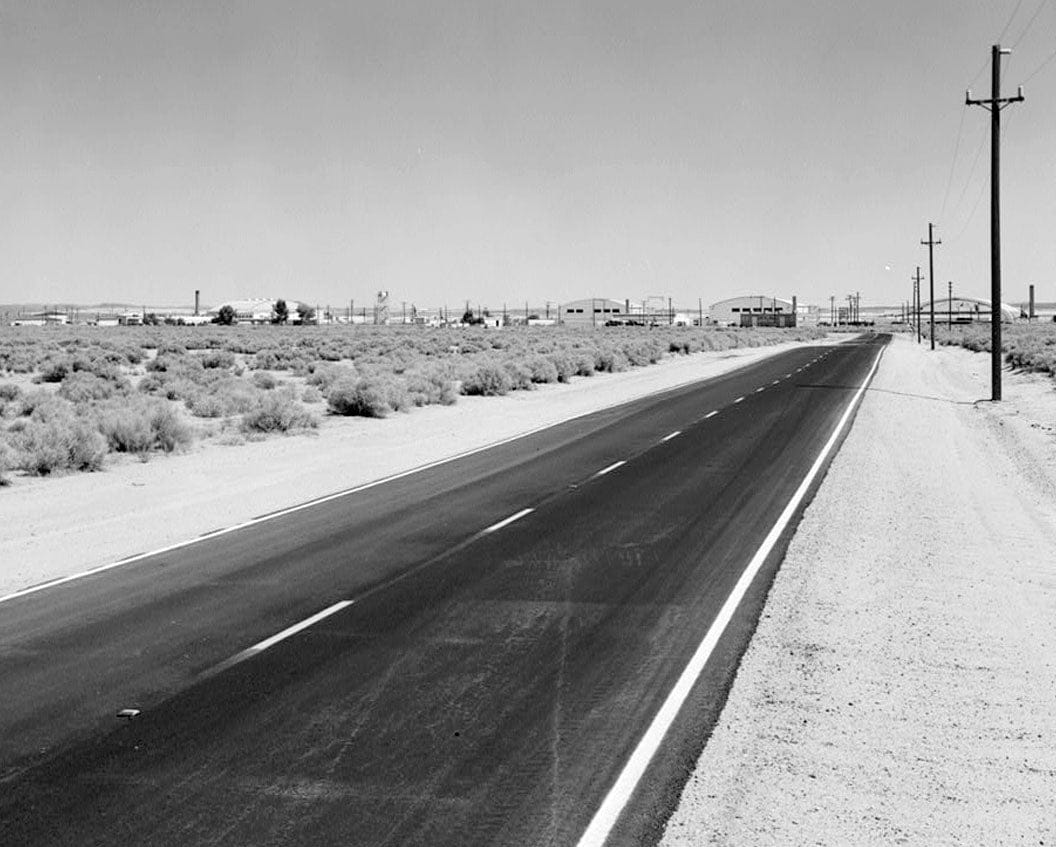 Historic Photo : Edwards Air Force Base, North Base, North Base Road, Boron, Kern County, CA 5 Photograph