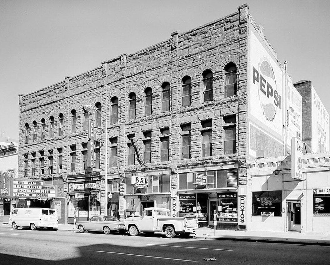 Historic Photo : Gem Hotel & Theater, 1746 Curtis Street, Denver, Denver County, CO 1 Photograph