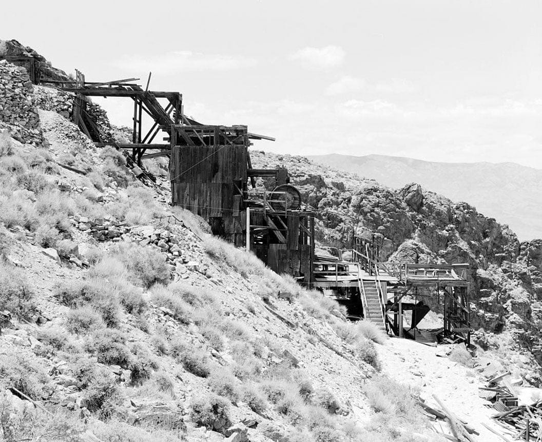 Historic Photo : Skidoo Mine, Park Route 38 (Skidoo Road), Death Valley Junction, Inyo County, CA 10 Photograph