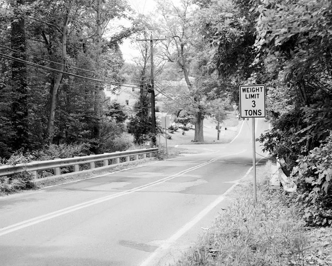 Historic Photo : State Bridge No. 177, Brackenville Road, Spanning Mill Creek, Hockessin, New Castle County, DE 6 Photograph