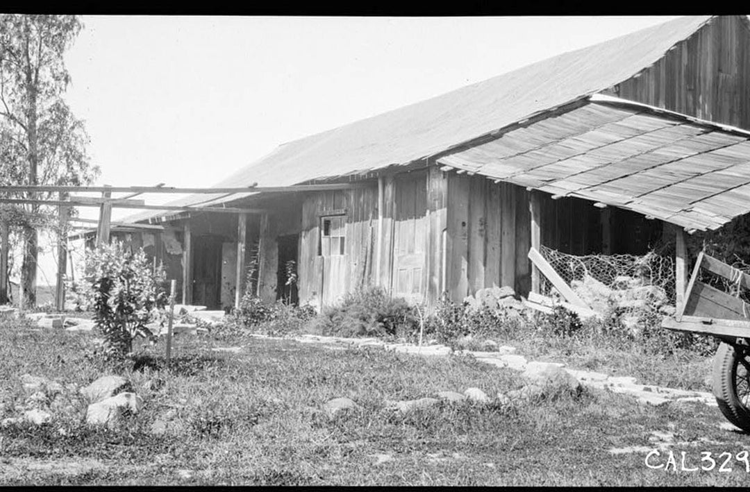 Historic Photo : Reyes House, State Highway 101, Calabasas, Los Angeles County, CA 2 Photograph