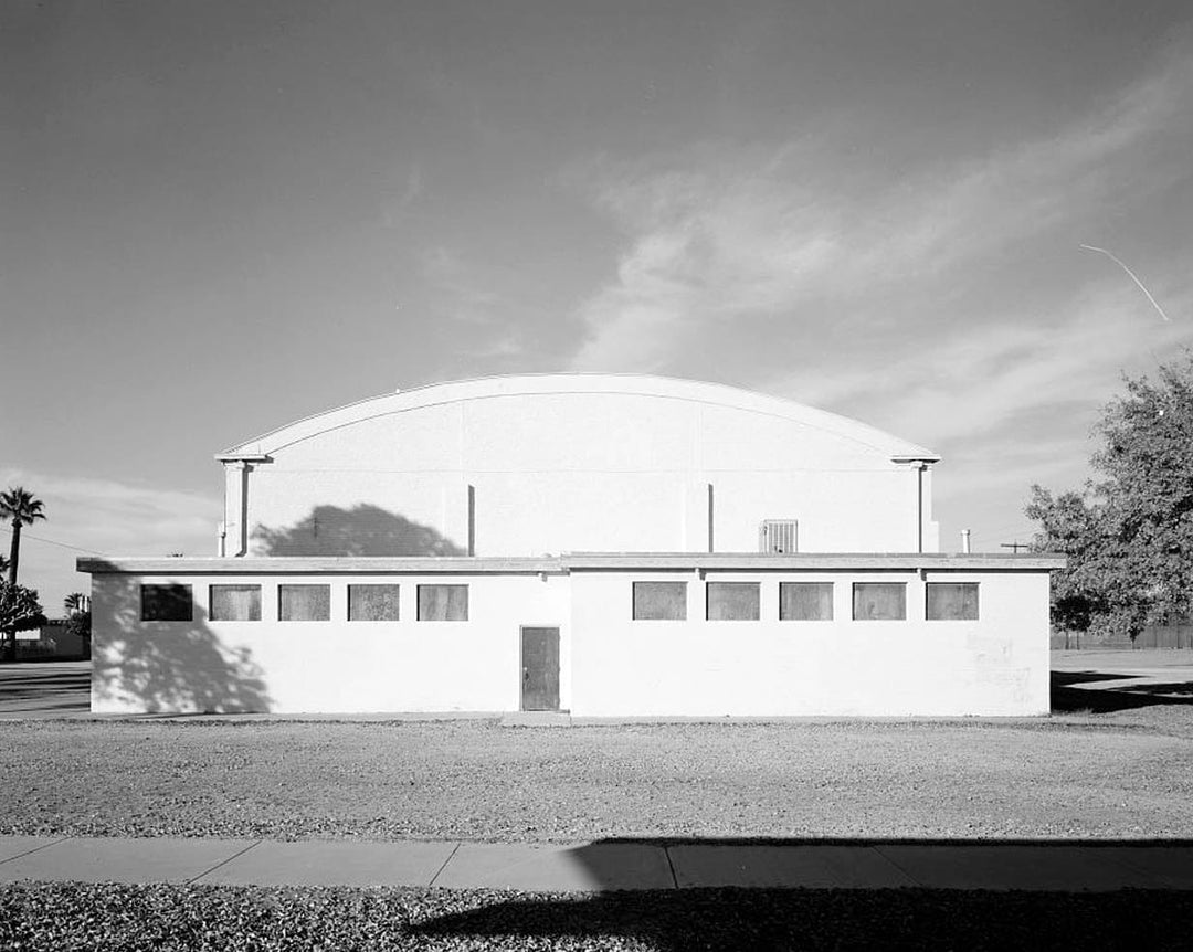 Historic Photo : Phoenix Indian School, Gymnasium, Northeast Corner of Central Avenue & Indian School Road, Phoenix, Maricopa County, AZ 2 Photograph