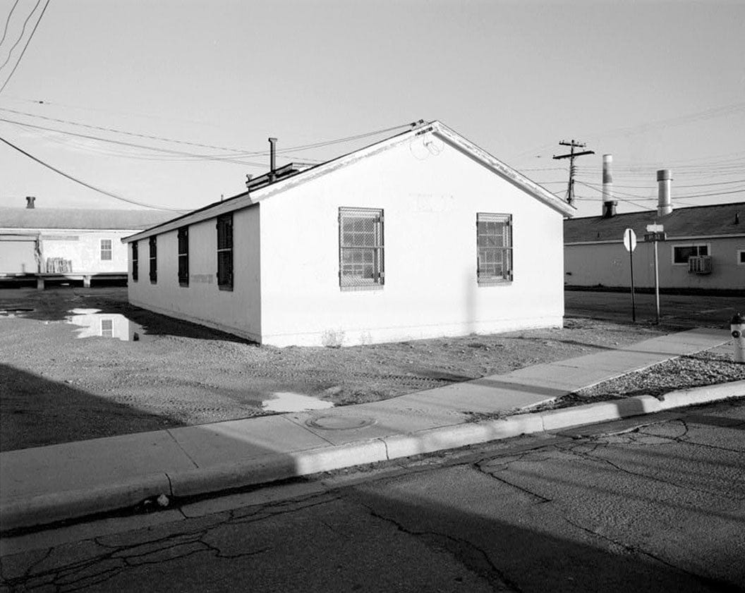 Historic Photo : Fitzsimons General Hospital, Farm Implement Building, Northeast Corner of East I Avenue & North Tenth Street, Aurora, Adams County, CO 1 Photograph