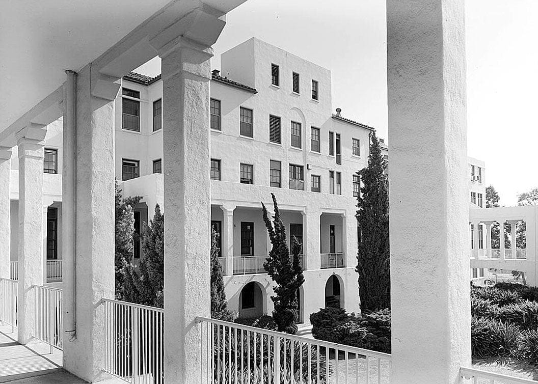 Historic Photo : U.S. Naval Hospital, South Ward, Park Boulevard, Balboa Park, San Diego, San Diego County, CA 2 Photograph