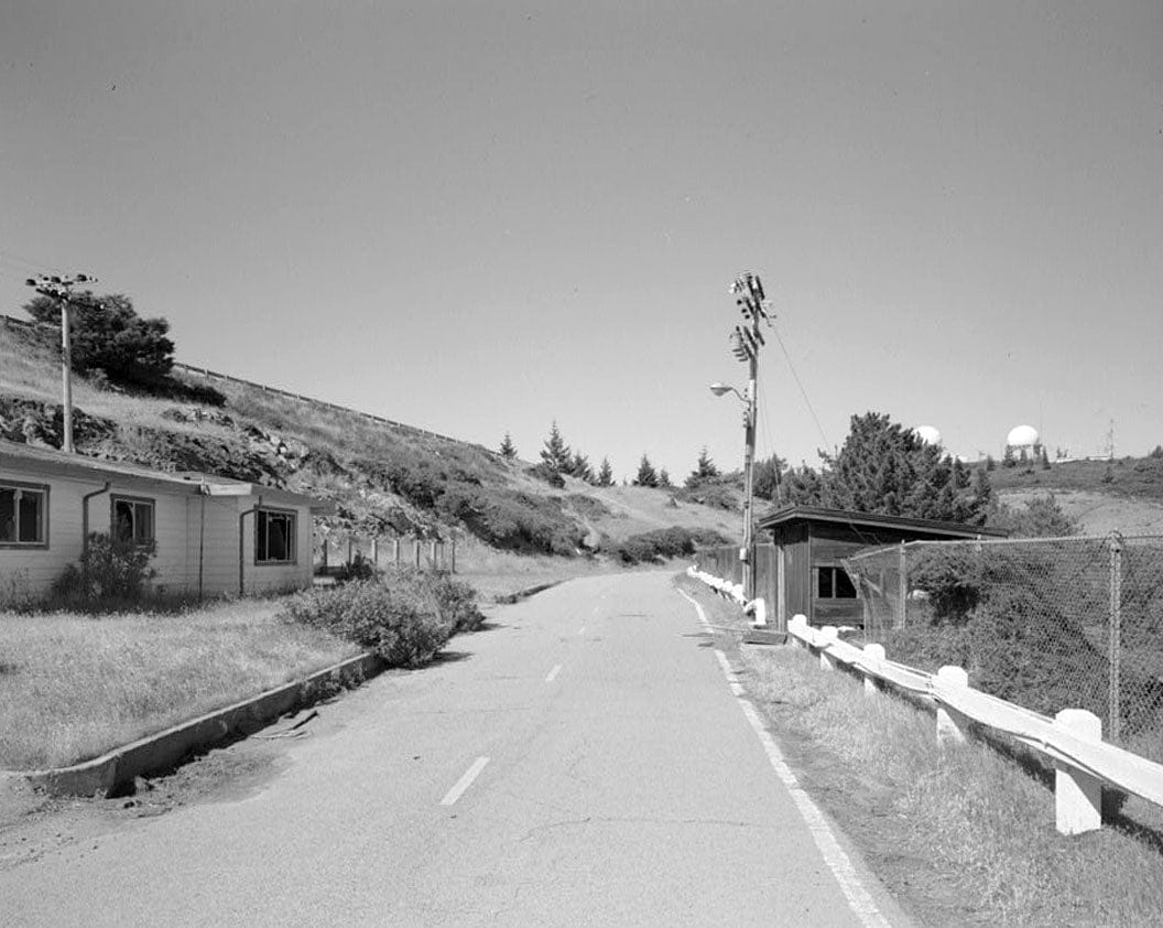 Historic Photo : Mill Valley Air Force Station, Sewage Ejector, East Ridgecrest Boulevard, Mount Tamalpais, Mill Valley, Marin County, CA 1 Photograph