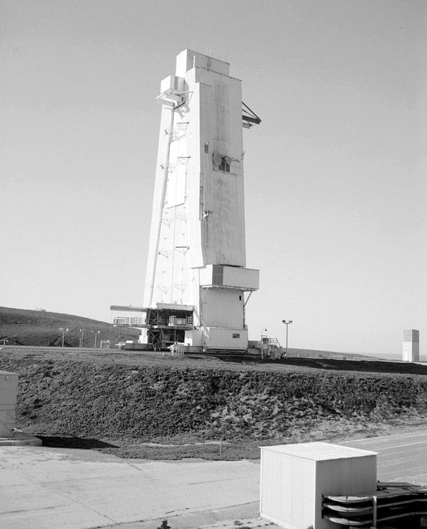 Historic Photo : Vandenberg Air Force Base, Space Launch Complex 3, Launch Pad 3 East, Napa & Alden Roads, Lompoc, Santa Barbara County, CA 46 Photograph