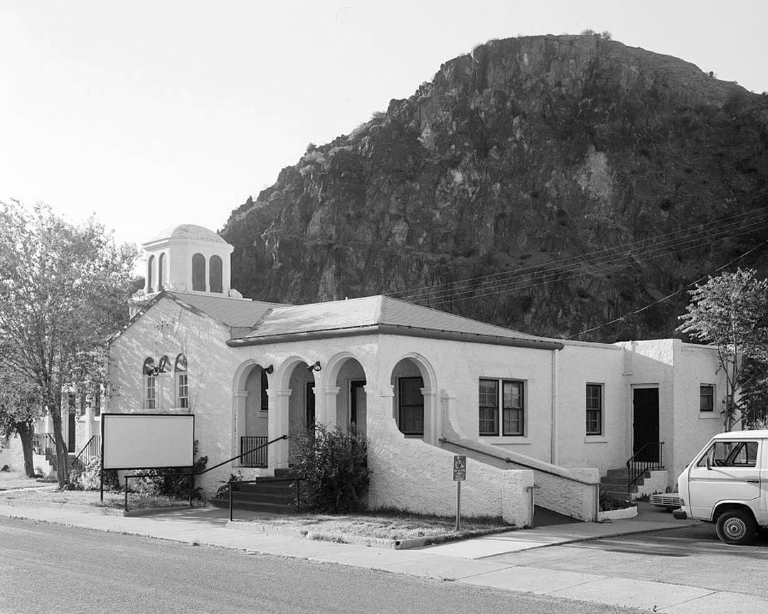 Historic Photo : Clifton Mineral Hot Springs Bath House, Park Avenue, Clifton, Greenlee County, AZ 2 Photograph