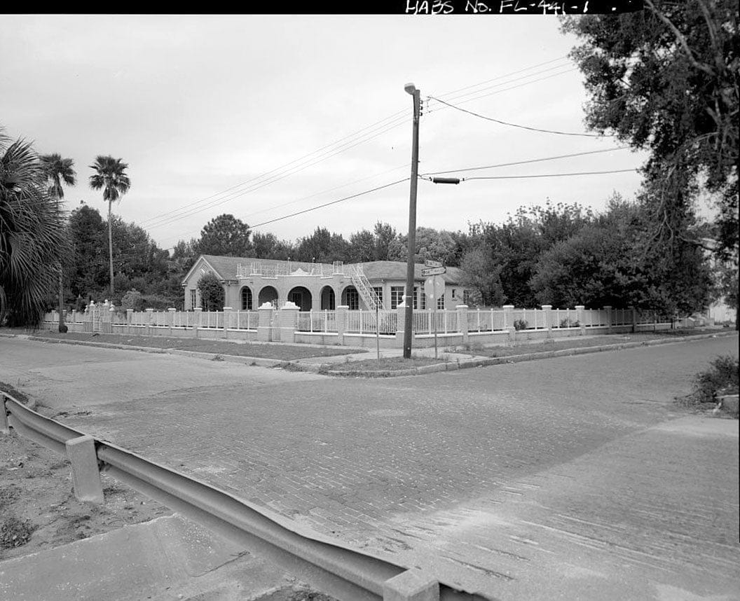 Historic Photo : 1518 East Fourteenth Avenue (House), Tampa, Hillsborough County, FL 1 Photograph