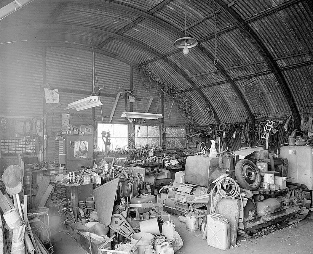 Historic Photo : Santos Farm, Santos Quonset Hut, 1481 Mowry Avenue, Fremont, Alameda County, CA 1 Photograph