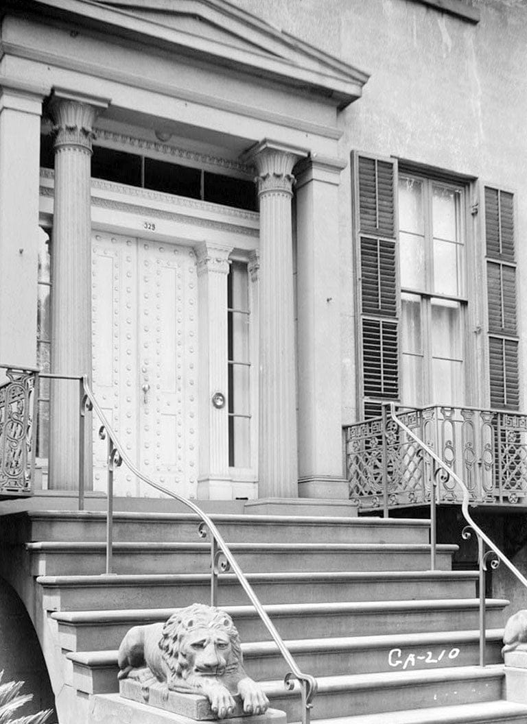 Historic Photo : Low House, 329 Abercorn Street, Savannah, Chatham County, GA 2 Photograph