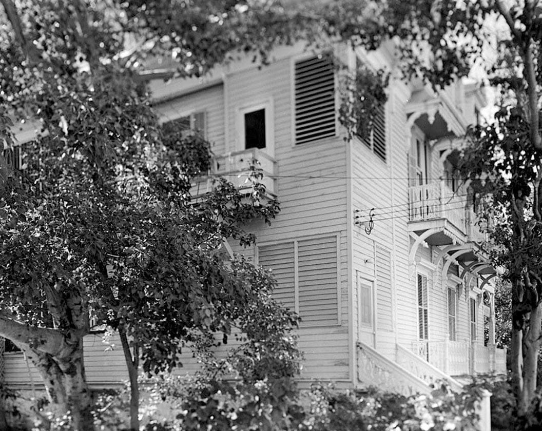 Historic Photo : Webb-Porter House, 429 Caroline Street, Key West, Monroe County, FL 2 Photograph