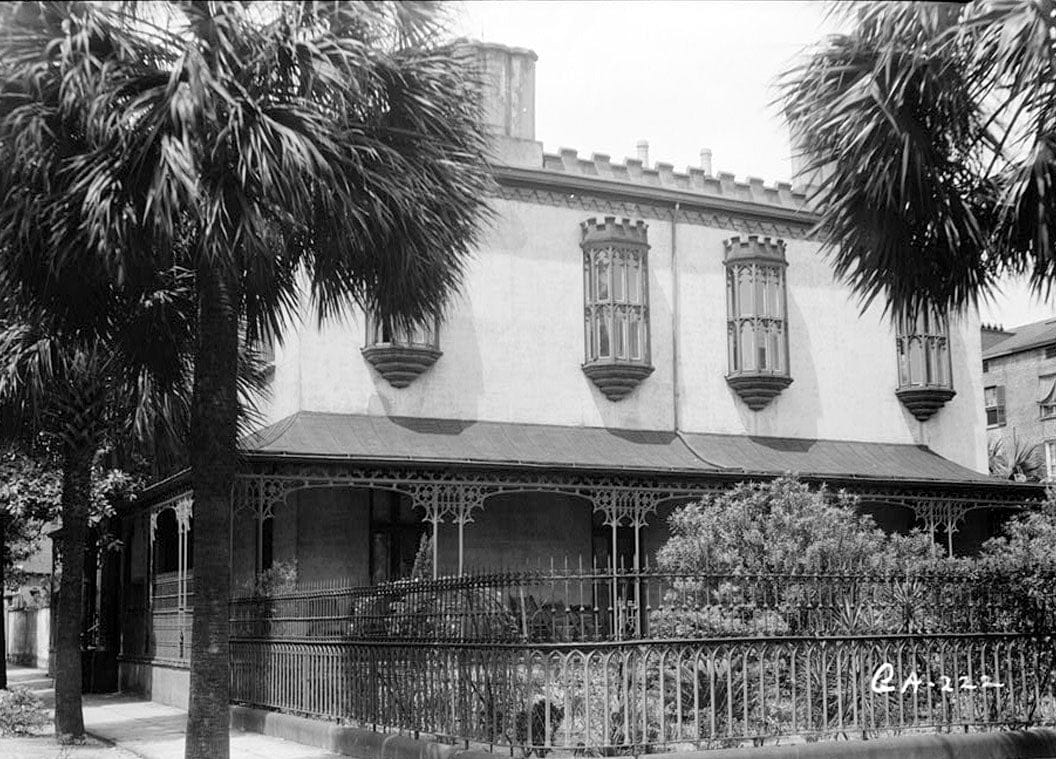 Historic Photo : Green-Meldrim House, 327 Bull Street, Savannah, Chatham County, GA 2 Photograph