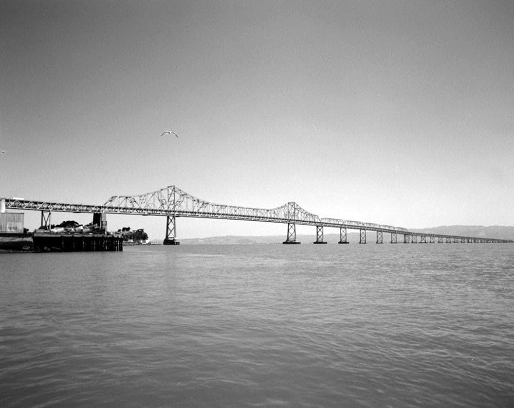 Historic Photo : San Francisco Oakland Bay Bridge, Spanning San Francisco Bay, San Francisco, San Francisco County, CA 6 Photograph