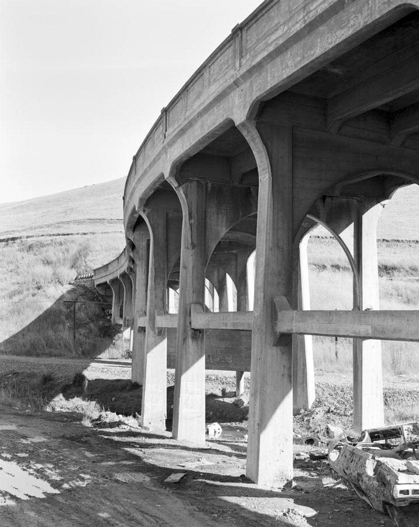 Historic Photo : Carroll Overhead Bridge, Altamont Pass Road, Livermore, Alameda County, CA 6 Photograph