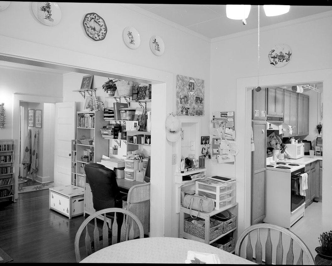 Historic Photo : Hickam Field, NCO Housing Type 2, 301 Eleventh Street , Honolulu, Honolulu County, HI 2 Photograph