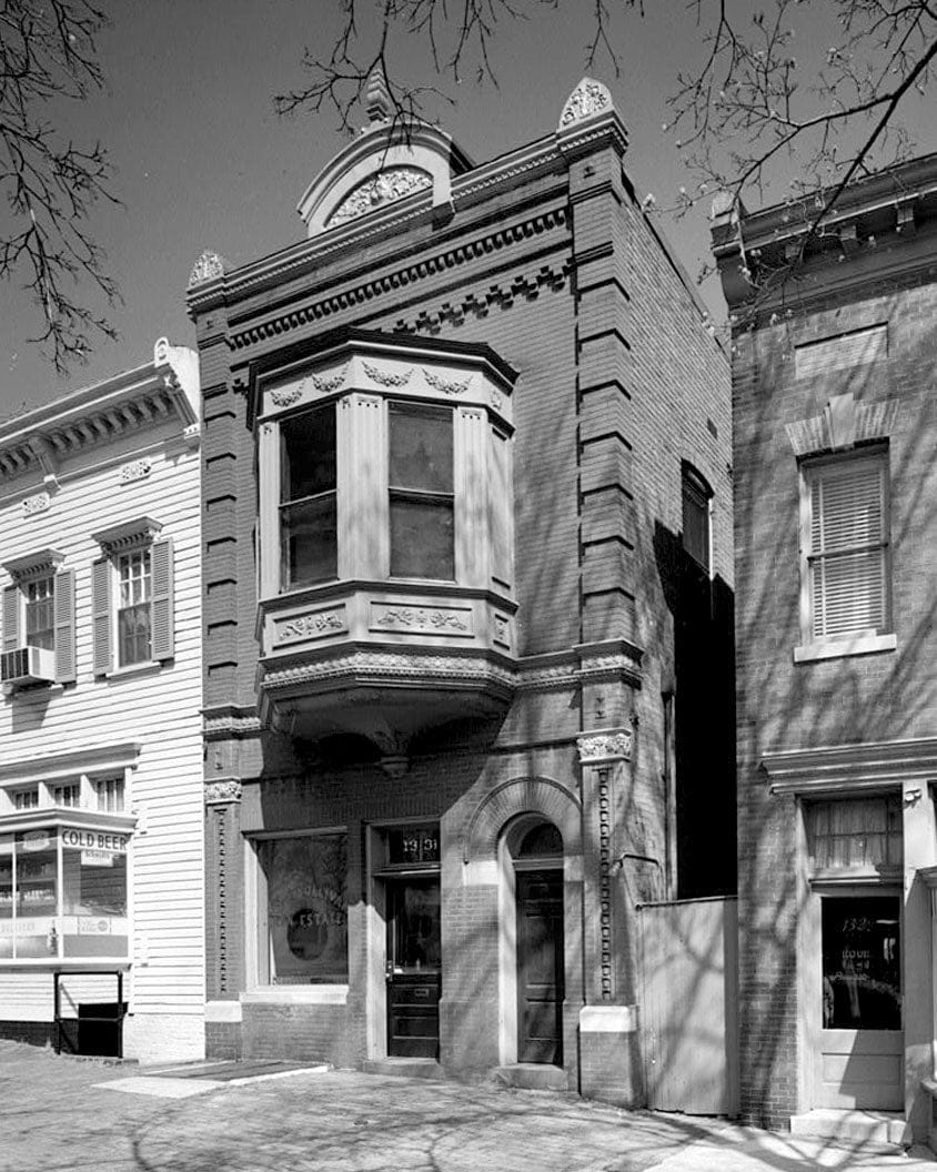 Historic Photo : Jeremiah Sullivan Building, 1331 Thirty-fifth Street Northwest, Washington, District of Columbia, DC 1 Photograph