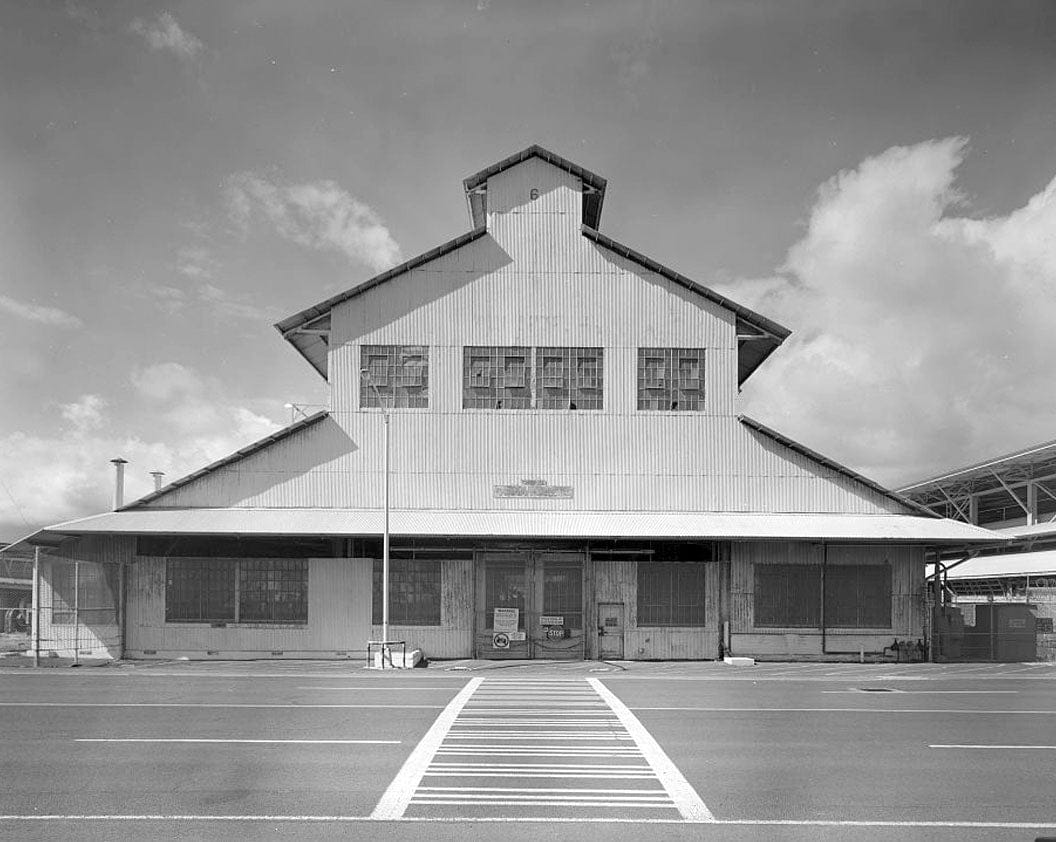 Historic Photo : U.S. Naval Base, Pearl Harbor, Foundry, Seventh Street near Avenue F intersection, Pearl City, Honolulu County, HI 2 Photograph