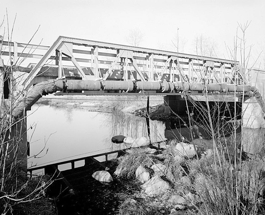 Historic Photo : Bridge No. 475, Spanning Pequabuck River on U.S. Route 6, Farmington, Hartford County, CT 2 Photograph