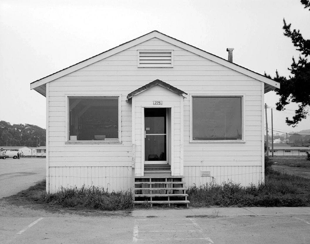 Historic Photo : Presidio of San Francisco, Enlisted Men's Mess Hall, Crissy Field North cantonment, Jauss Street, San Francisco, San Francisco County, CA 1 Photograph