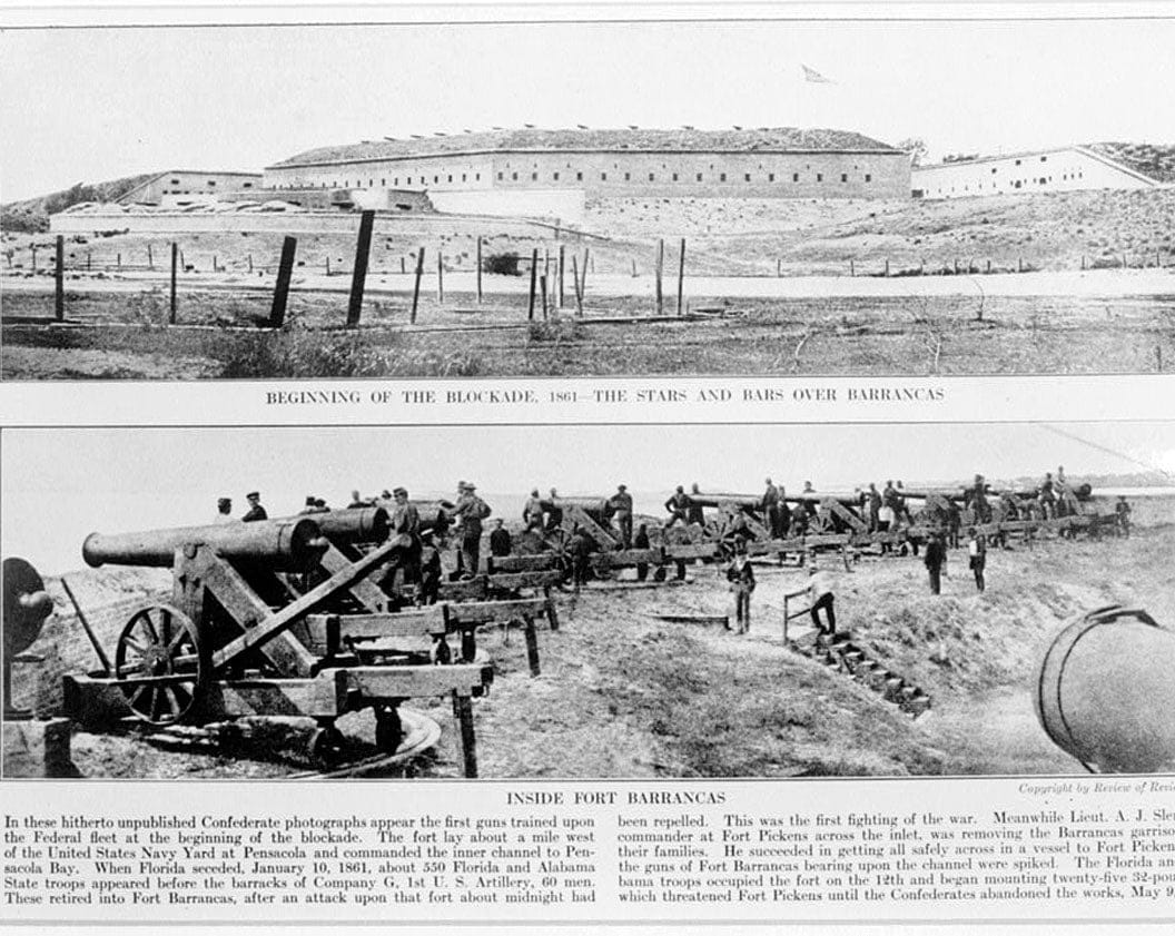 Historic Photo : Fort Barrancas, San Carlos & Hovey Roads vicinity, Pensacola, Escambia County, FL 4 Photograph