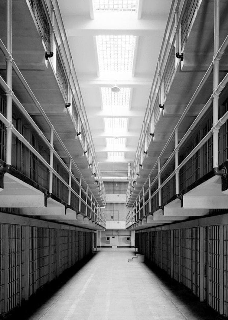 Historic Photo : Alcatraz, Cell House, Alcatraz Island, San Francisco Bay, San Francisco, San Francisco County, CA 10 Photograph