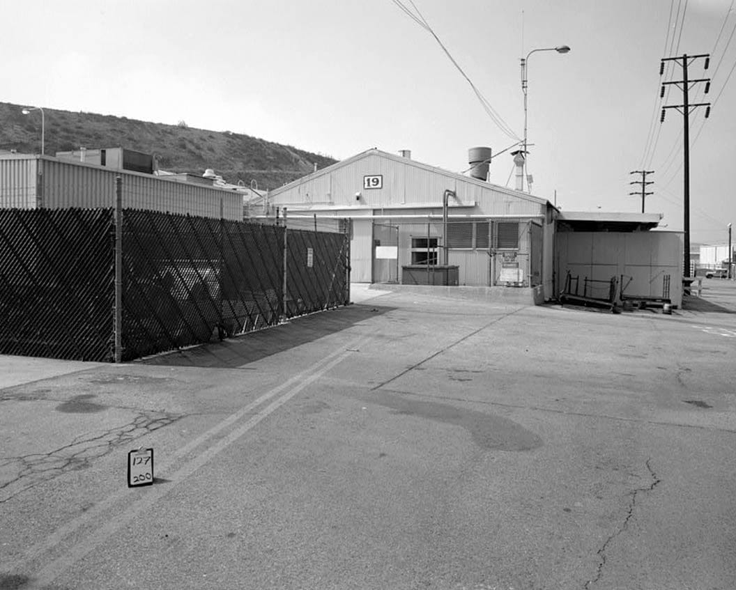 Historic Photo : Hughes Aircraft Company, Warehouse-Maintenance Building, 6775 Centinela Avenue, Los Angeles, Los Angeles County, CA 2 Photograph