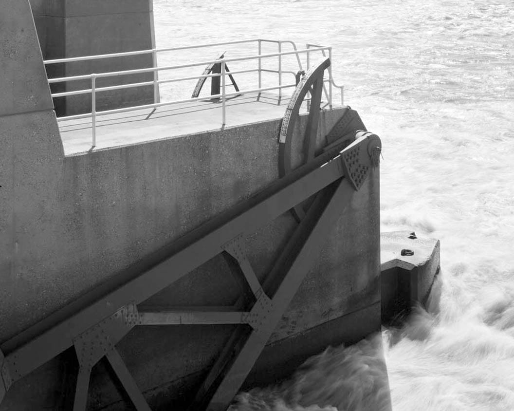 Historic Photo : Upper Mississippi River 9-Foot Channel, Lock & Dam No. 10, Guttenberg, Clayton County, IA 69 Photograph