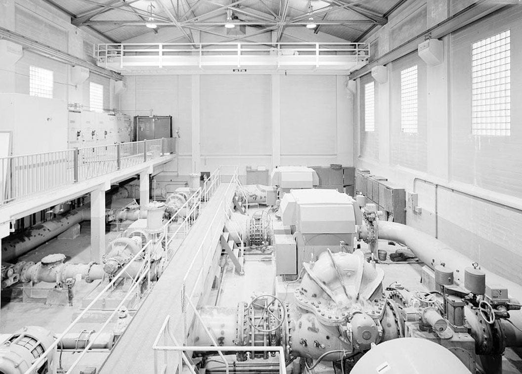 Historic Photo : Los Angeles Aqueduct, Fletcher Pump Station, Los Angeles, Los Angeles County, CA 1 Photograph