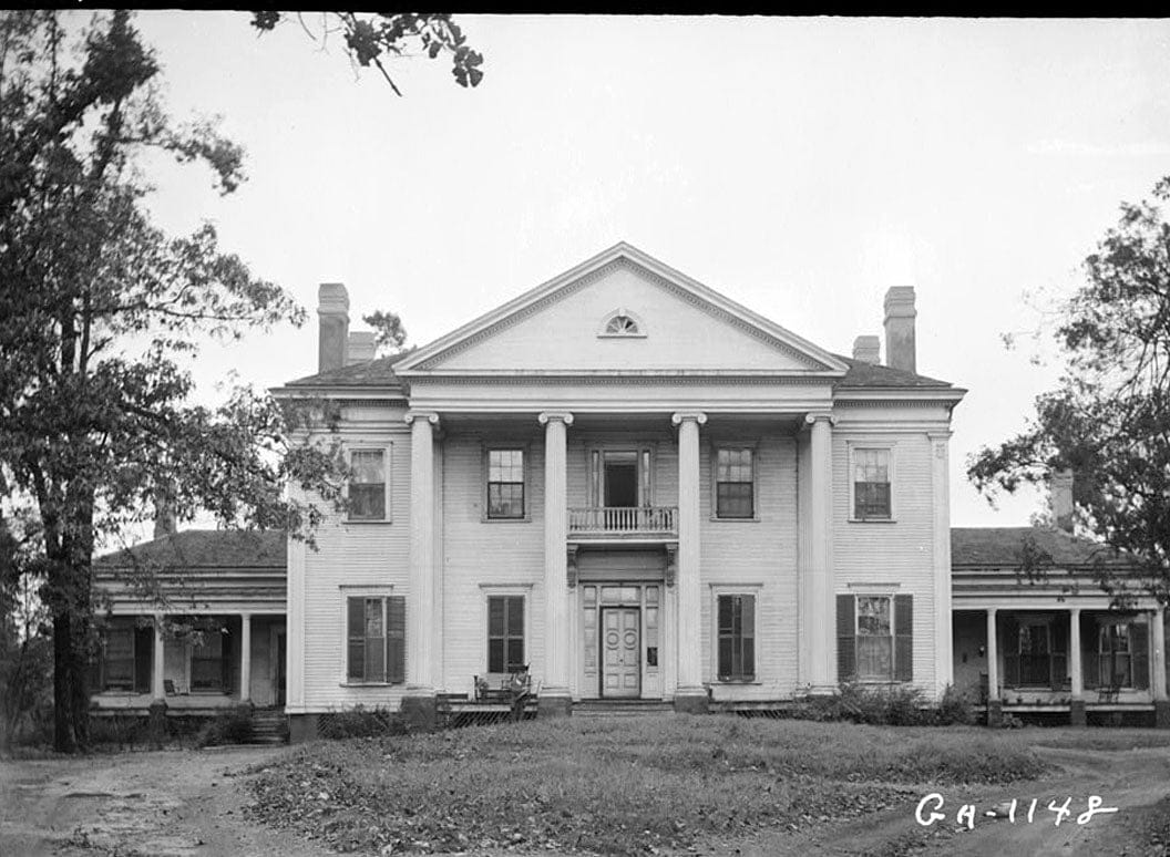 Historic Photo : Bailey-Tebeault House, Meriwether Street, Griffin, Spalding County, GA 1 Photograph