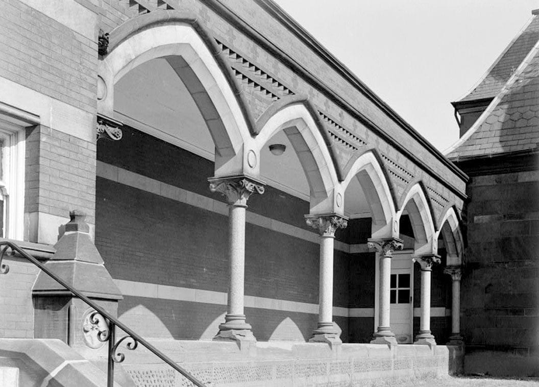 Historic Photo : Gallaudet College, College Hall, Seventh & Florida Avenue Northeast, Washington, District of Columbia, DC 1 Photograph