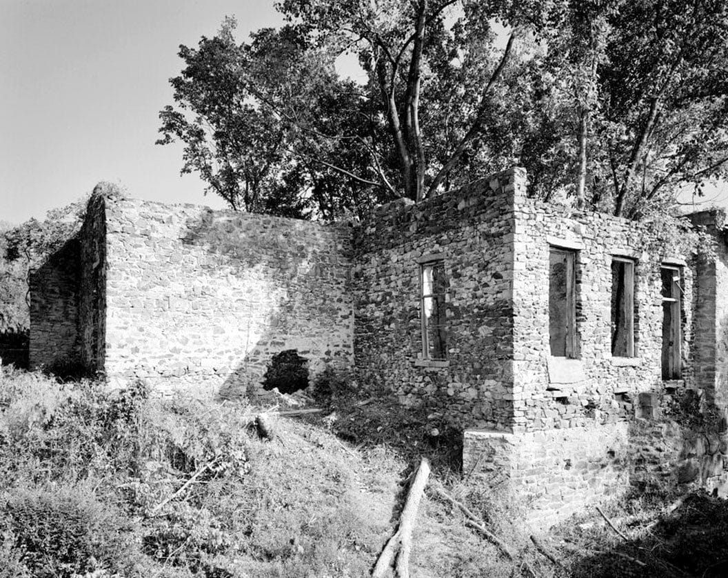 Historic Photo : Pearle Cotton Mill & Dam, Elbert County Road 245, Elberton, Elbert County, GA 2 Photograph