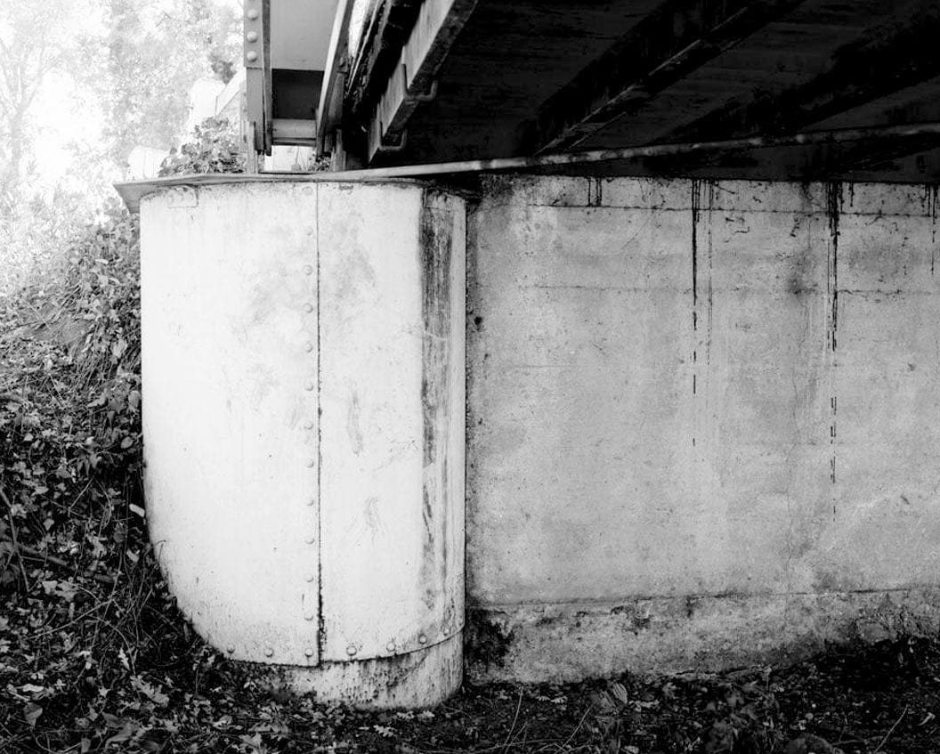 Historic Photo : Cache Creek Bridge, Spanning Cache Creek, Dam Road vicinity, Clearlake, Lake County, CA 4 Photograph