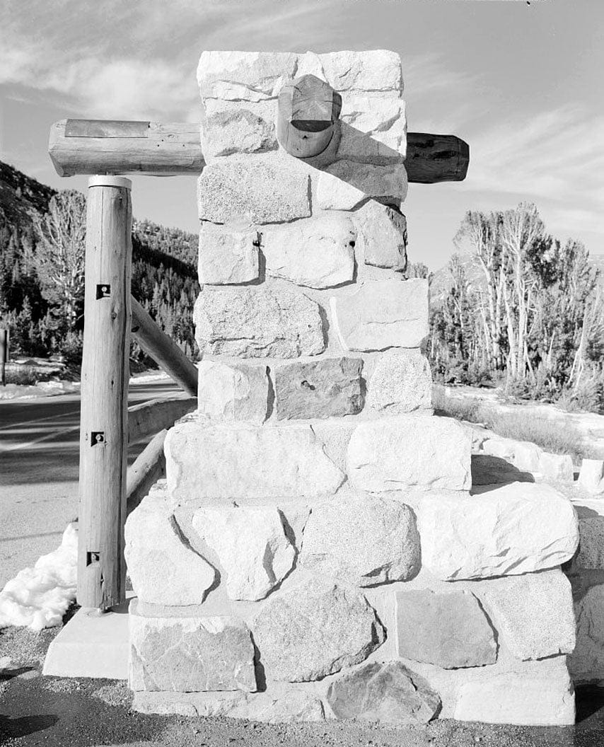 Historic Photo : Tioga Road, Between Crane Flat & Tioga Pass, Yosemite Village, Mariposa County, CA 7 Photograph
