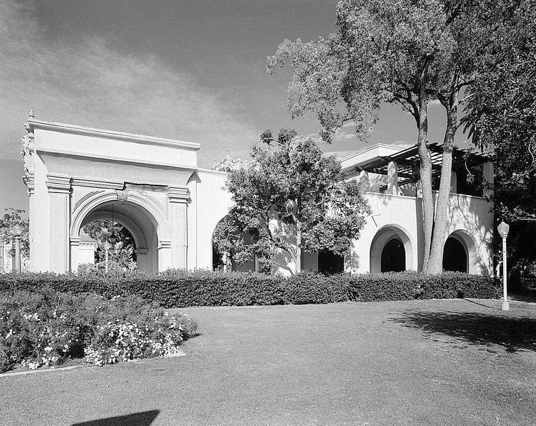 Historic Photo : Balboa Park, House of Hospitality, 1549 El Prado, San Diego, San Diego County, CA 1 Photograph