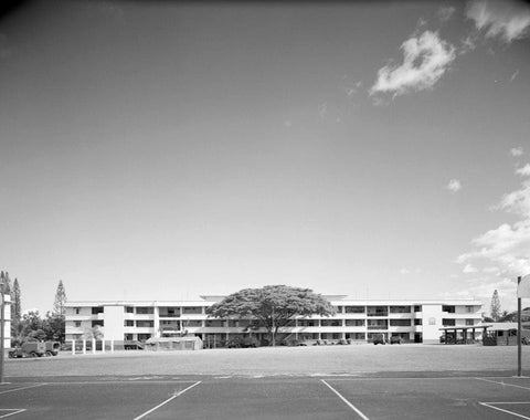 Schofield Barracks Military Reservation, Quadrangle K Administrative Building, Williston Avenue between Wilson Street & Reilly Avenue, Wahiawa, Honolulu County, HI 1