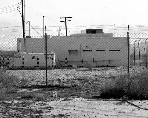 Edwards Air Force Base, South Base Sled Track, Instrumentation & Control Building, South of Sled Track, Station "50" area, Lancaster, Los Angeles County, CA 2