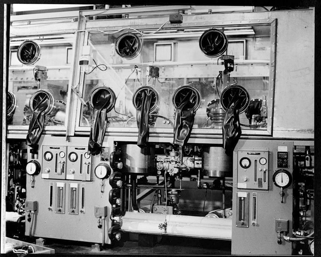 Historic Photo : Rocky Flats Plant, Plutonium Fabrication, Central section of Plant, Golden, Jefferson County, CO 1 Photograph